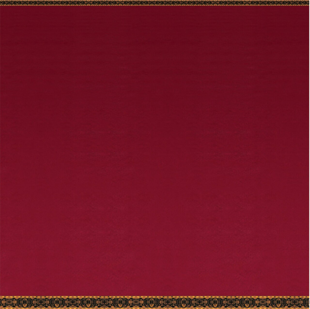 The Costume Center 30' Maroon Red Black-Tie Ballroom Floor Backdrop